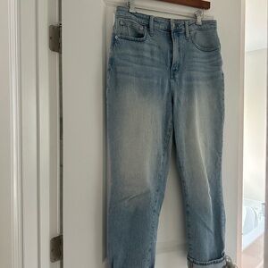 Madewell Light Wash Curvy Denim